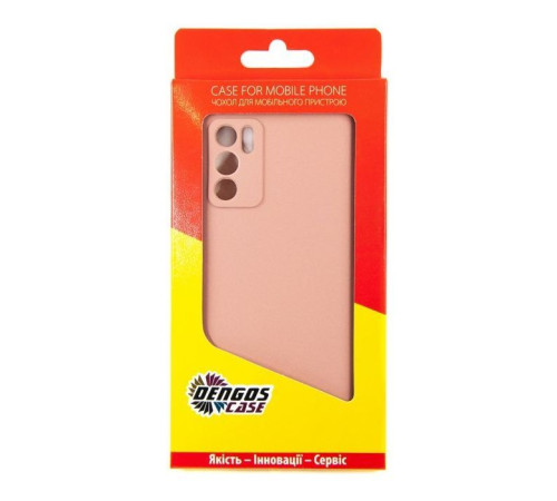Чохол до мобільного телефона Dengos Soft OPPO A16 (pink) (DG-TPU-SOFT-04)