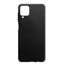 Чохол до мобільного телефона Drobak Liquid Silicon Case для Samsung Galaxy M12 Black (707010)