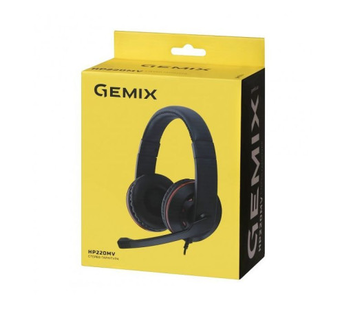 Наушники Gemix HP-220MV Black (HP-220MV)