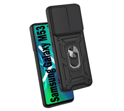Чохол до мобільного телефона BeCover Military Samsung Galaxy M53 SM-M536 Black (707391)
