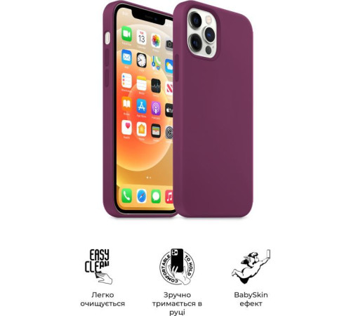 Чохол до мобільного телефона Armorstandart ICON2 Case Apple iPhone 12 Pro Max Plum (ARM60575)