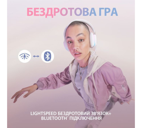 Навушники Logitech G735 Wireless Gaming Headset Off-White (981-001083)