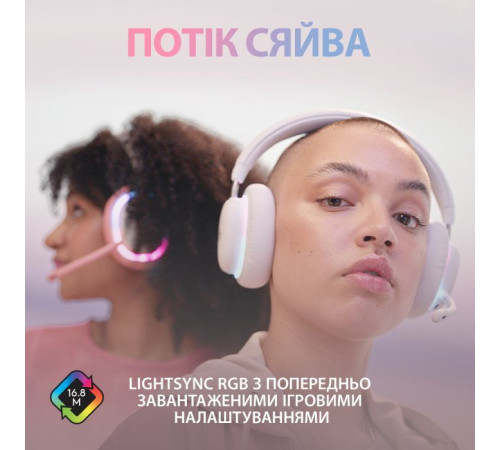 Навушники Logitech G735 Wireless Gaming Headset Off-White (981-001083)