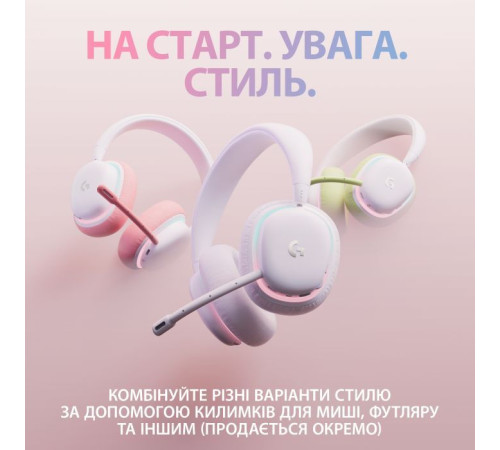 Навушники Logitech G735 Wireless Gaming Headset Off-White (981-001083)