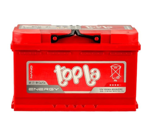 Акумулятор автомобільний Topla 100 Ah/12V Energy короткий (108 000)