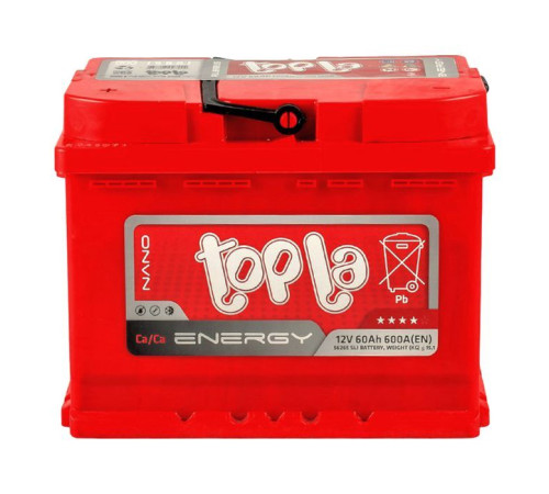 Акумулятор автомобільний Topla 60 Ah/12V Energy (108 160)