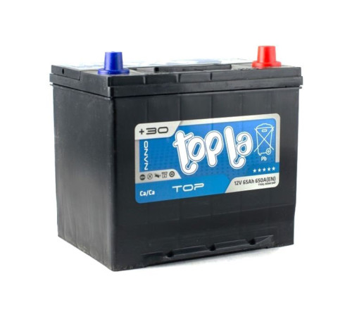 Акумулятор автомобільний Topla 65 Ah/12V Top/Energy Japan Euro (118 665)