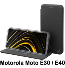 Чохол до мобільного телефона BeCover Exclusive Motorola Moto E30 / E40 Black (707905)