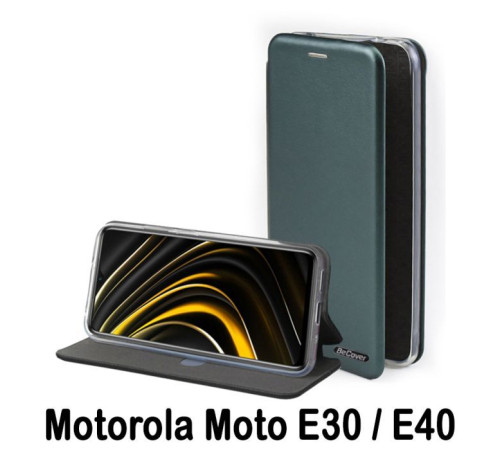 Чохол до мобільного телефона BeCover Exclusive Motorola Moto E30 / E40 Dark Green (707907)