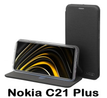 Чохол до мобільного телефона BeCover Exclusive Nokia C21 Plus Black (707917)