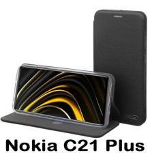 Чохол до мобільного телефона BeCover Exclusive Nokia C21 Plus Black (707917)