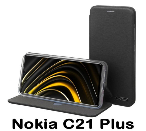 Чохол до мобільного телефона BeCover Exclusive Nokia C21 Plus Black (707917)