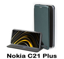 Чохол до мобільного телефона BeCover Exclusive Nokia C21 Plus Dark Green (707919)