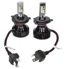 Автолампа SOLAR H4 12/24V 6500K 8000Lm 60W ZES Chip (8304)