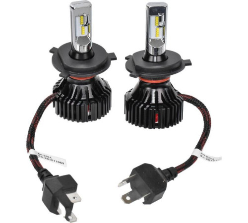 Автолампа SOLAR H4 12/24V 6500K 8000Lm 60W ZES Chip (8304)