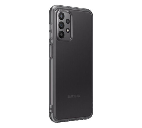 Чохол до мобільного телефона Samsung Soft Clear Cover Galaxy A23 (A235) Black (EF-QA235TBEGRU)