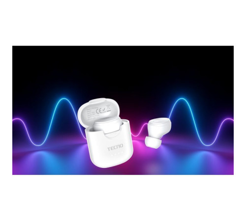 Навушники Tecno Minipods M1 Mono White (4895180759475)