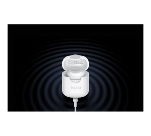 Навушники Tecno Minipods M1 Mono White (4895180759475)