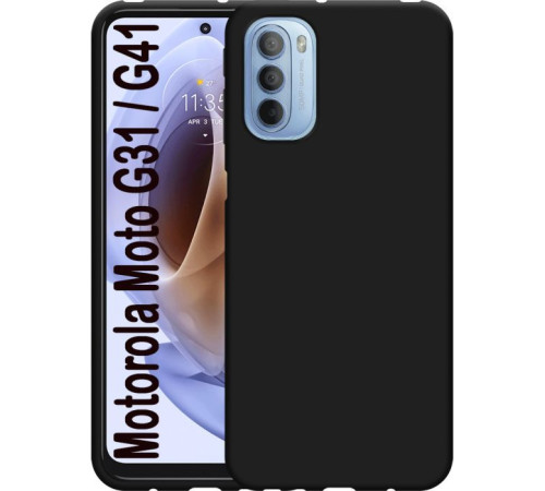 Чохол до мобільного телефона BeCover Motorola Moto G31 / G41 Black (707991)