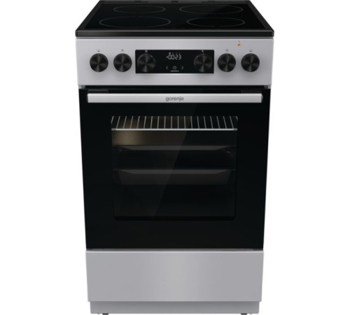 Плита Gorenje GEC5C41SG електрична склокерамічна, 70л, 50x60см, дисплей, прог (GEC5C41SG)