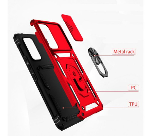 Чохол до мобільного телефона BeCover Military Samsung Galaxy A04 SM-A045 Red (708218)