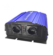 Автомобільний інвертор 12V/220V MS-1500 1800W, approximate sinusoid, USB, Shuko*2 Tommatech (29446)