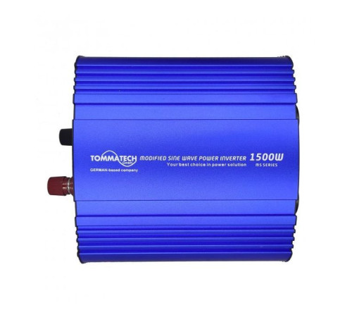 Автомобільний інвертор 12V/220V MS-1500 1800W, approximate sinusoid, USB, Shuko*2 Tommatech (29446)