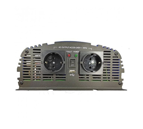 Автомобільний інвертор 12V/220V MS-1500 1800W, approximate sinusoid, USB, Shuko*2 Tommatech (29446)
