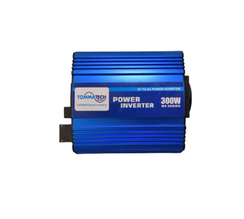 Автомобільний інвертор 12V/220V MS-300 300W, approximate sinusoid, USB, Shuko Tommatech (29690)