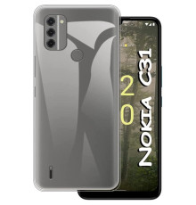 Чохол до мобільного телефона BeCover Nokia C31 Transparancy (708649)