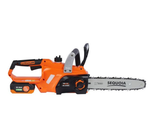 Цепная пила SEQUOIA 20, бесщит. двигатель, шина 30 см, АКБ 4 Ач и ЗУ, 3.2 кг (SBC2012BS-EV)
