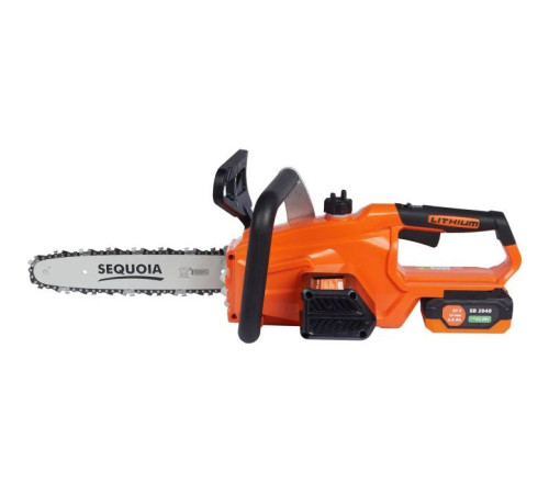 Цепная пила SEQUOIA 20, бесщит. двигатель, шина 30 см, АКБ 4 Ач и ЗУ, 3.2 кг (SBC2012BS-EV)