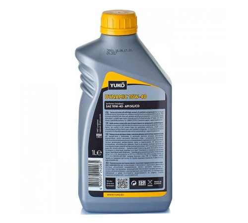 Моторна олива Yuko DYNAMIC 10W-40 1л (4820070242065)