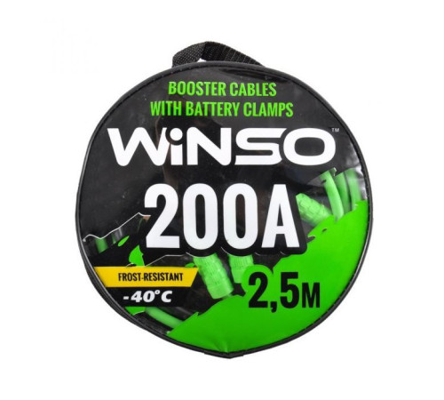 Проволоки для запуска для автомобиля WINSO 200А, 2,5м (138210)