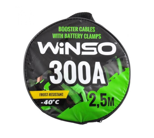 Дроти для запуску для автомобіля WINSO 300А, 2,5м (138310)