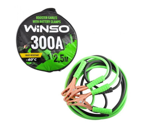 Дроти для запуску для автомобіля WINSO 300А, 2,5м (138310)