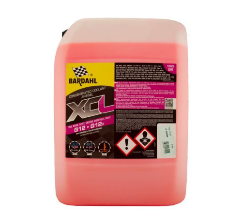 Антифриз BARDAHL G12+ RED ANTIFREEZE - ANTIGEL ROUGE червоний 20л (7115R)
