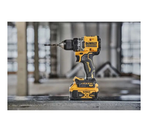 Шуруповерт DeWALT XR Li-Ion 18V 5Ah, 90 Нм, 0-650/0-2000 об/хв (DCD800P2T)