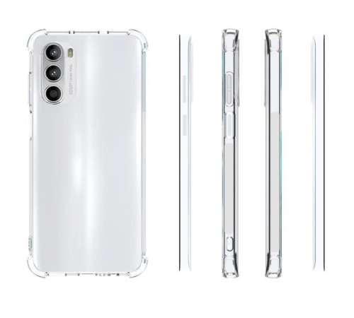 Чохол до мобільного телефона BeCover Anti-Shock Motorola Moto G52/G82 Clear (709320)
