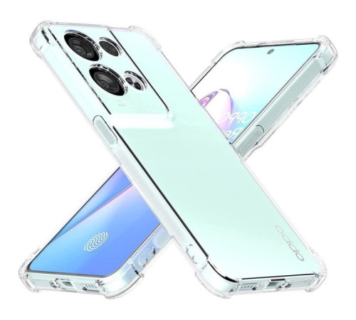 Чохол до мобільного телефона BeCover Anti-Shock Oppo Reno8 Clear (709343)