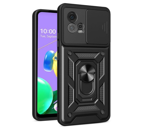 Чохол до мобільного телефона BeCover Military Motorola Moto G72 Black (709095)