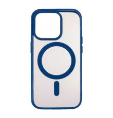 Чохол до мобільного телефона ColorWay Smart Matte Apple iPhone 14 Plus MagSafe blue (CW-CSMMSAI14PL-BU)