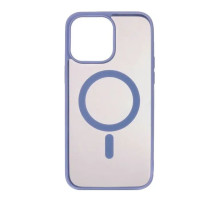 Чохол до мобільного телефона ColorWay Smart Matte Apple iPhone 14 Plus MagSafe light blue (CW-CSMMSAI14PL-LB)