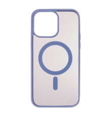 Чохол до мобільного телефона ColorWay Smart Matte Apple iPhone 14 Plus MagSafe light blue (CW-CSMMSAI14PL-LB)