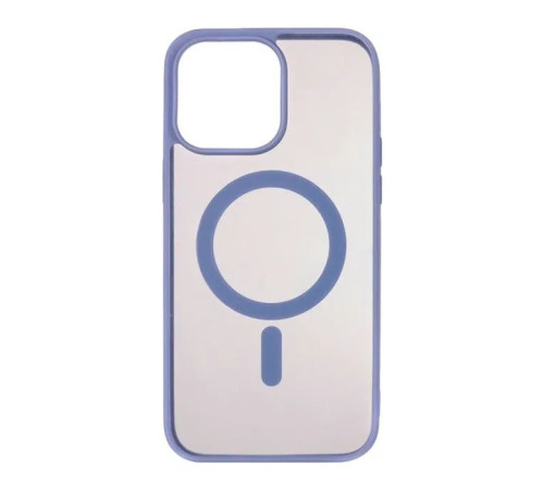 Чохол до мобільного телефона ColorWay Smart Matte Apple iPhone 14 Plus MagSafe light blue (CW-CSMMSAI14PL-LB)