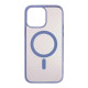 Чохол до мобільного телефона ColorWay Smart Matte Apple iPhone 14 Plus MagSafe light blue (CW-CSMMSAI14PL-LB)