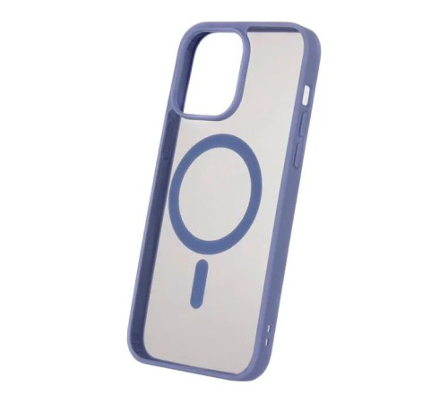 Чохол до мобільного телефона ColorWay Smart Matte Apple iPhone 14 Plus MagSafe light blue (CW-CSMMSAI14PL-LB)