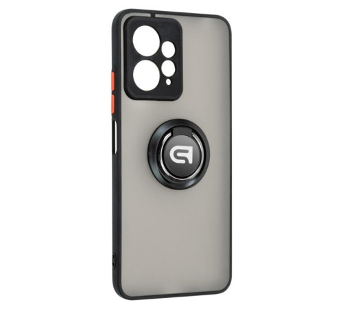 Чохол до мобільного телефона Armorstandart Frosted Matte Ring Xiaomi Redmi Note 12 4G Black (ARM68378)