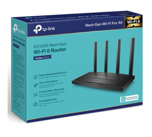 Маршрутизатор TP-Link ARCHER-AX12