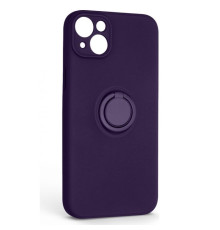Чохол до мобільного телефона Armorstandart Icon Ring Apple iPhone 14 Plus Dark Purple (ARM68701)